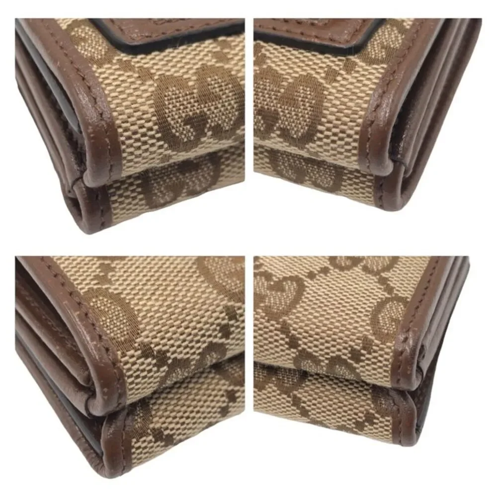 Gucci GG Canvas Compact Wallet - Picture 3 of 9
